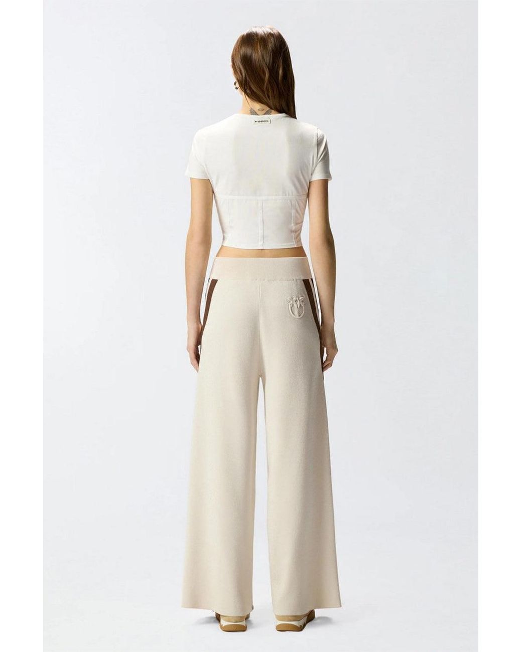 Pinko White Pinko Grey