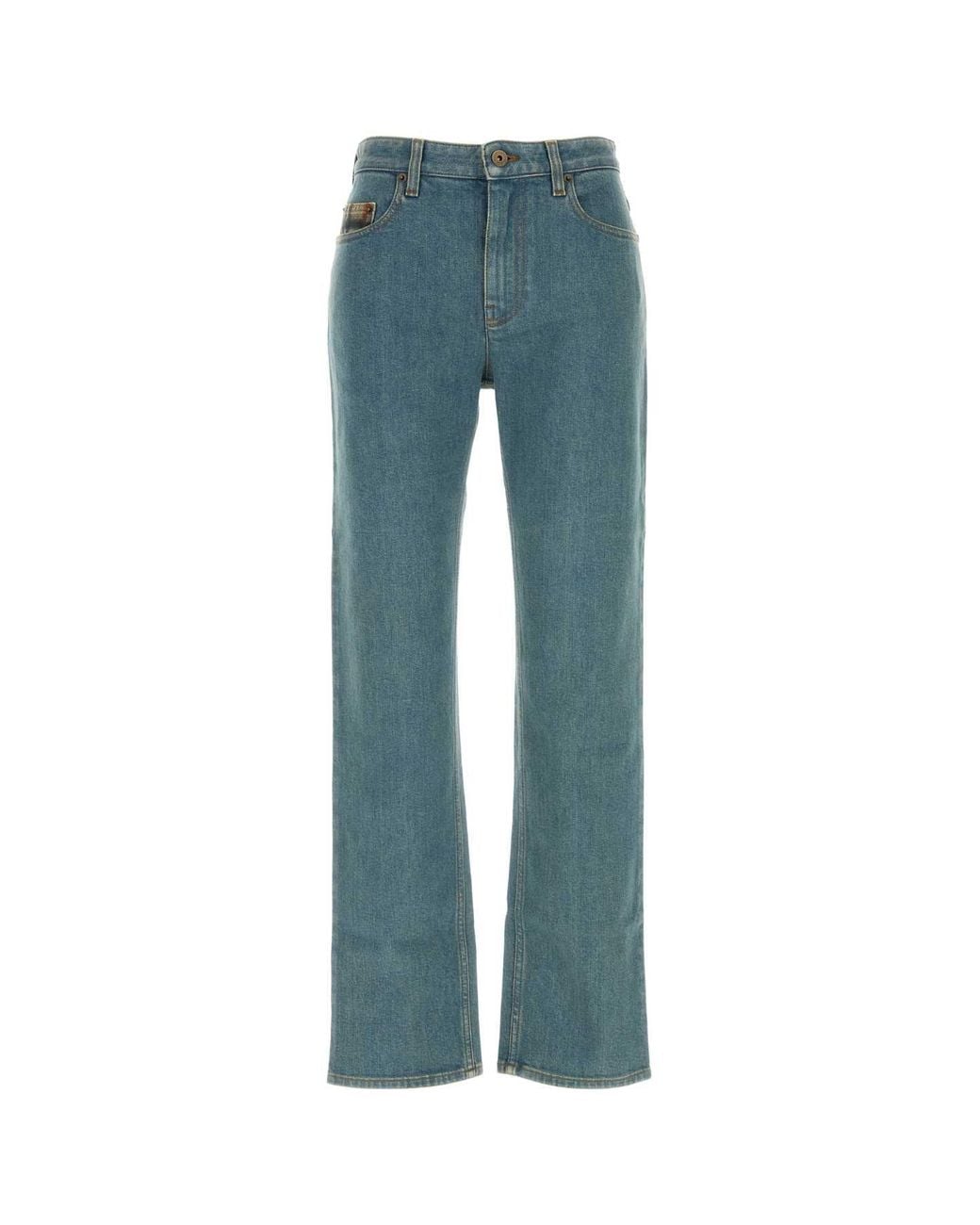 Burberry Blue Stretch Denim Jeans