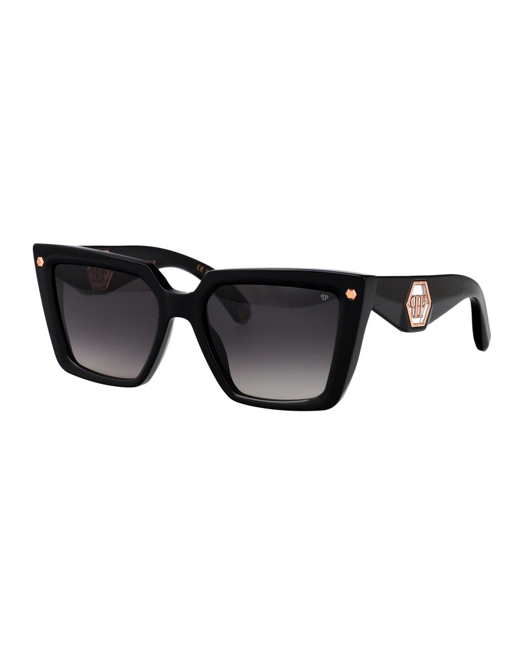 Philipp Plein Black Sunglasses