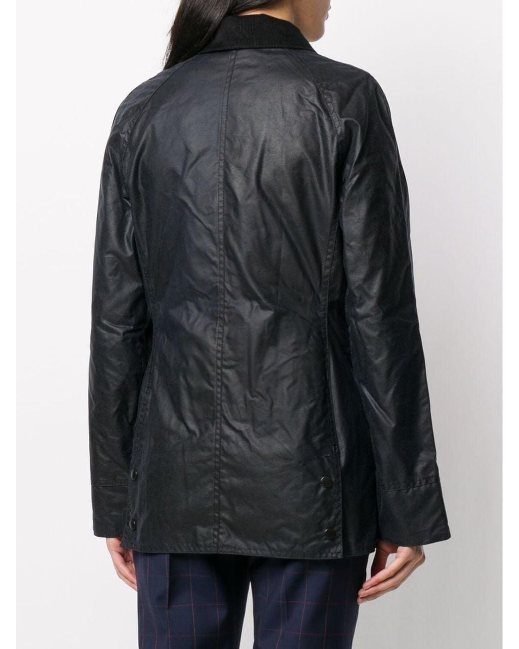 Barbour Black Beadnell Wax Jacket