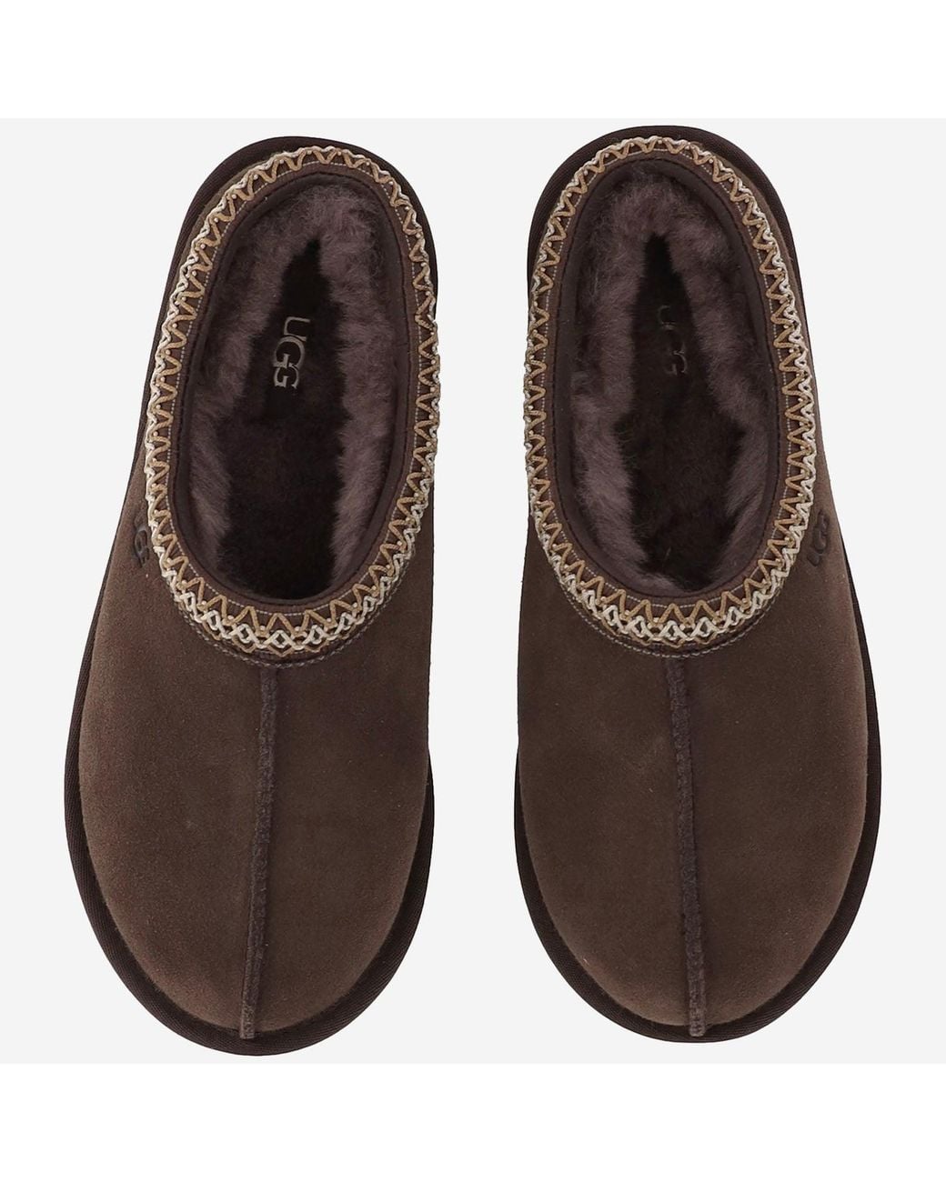 Ugg Brown Tasman Ii Suede Mules