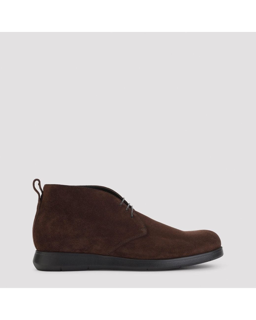 Church's Brown Suede Lace-Up Chukka Boots for men