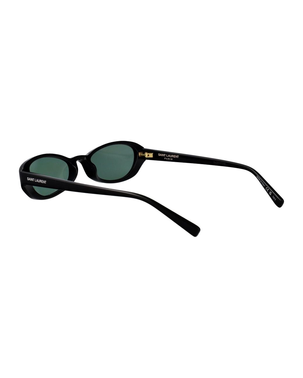 Saint Laurent Green Acetate Sunglasses