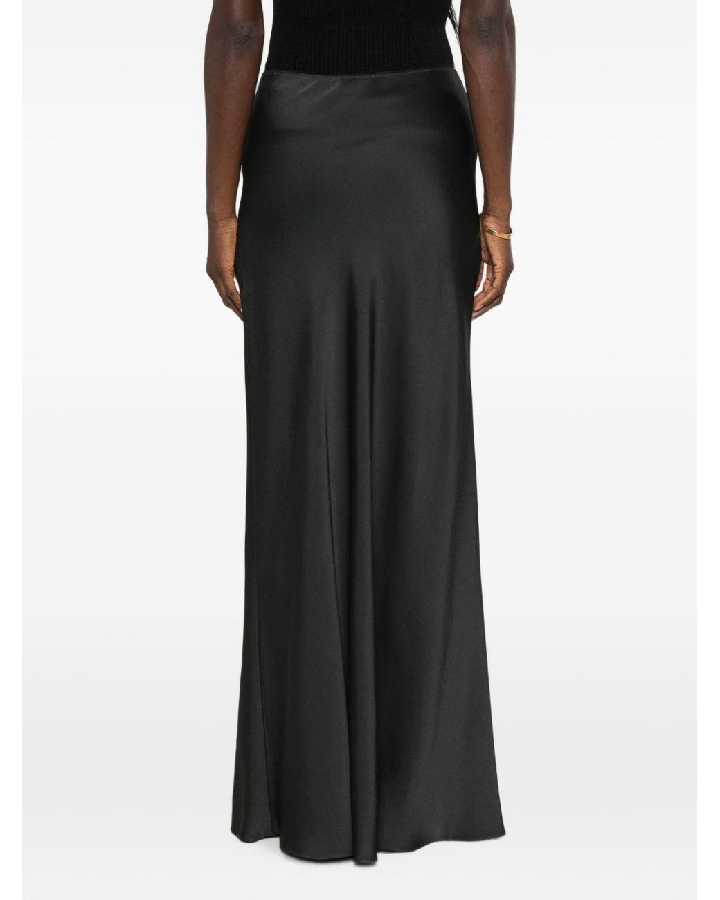 Fabiana Filippi Black Long Skirt