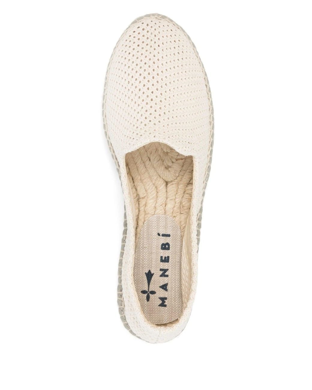 Manebí Natural Flat Espadrilles