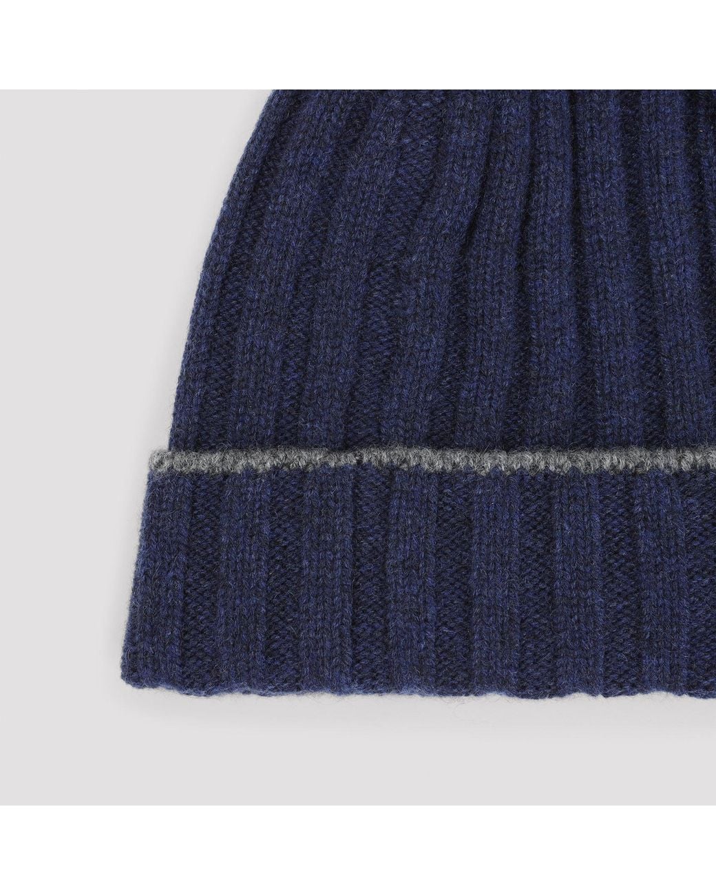 Brunello Cucinelli Beanie in het Blue voor heren