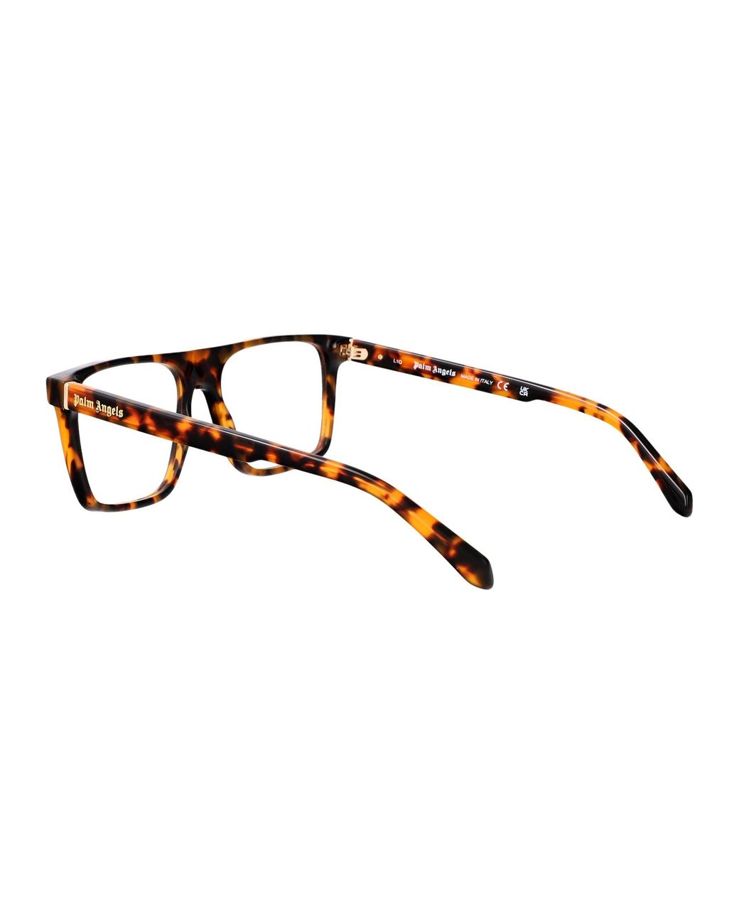 Palm Angels Brown Acetate Glasses
