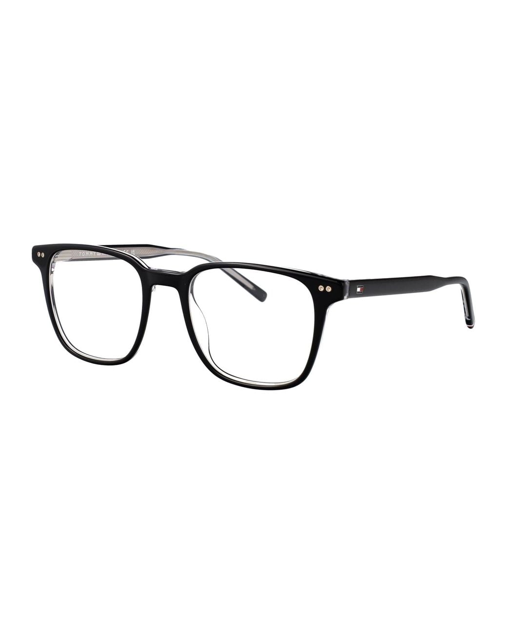 Tommy Hilfiger Brown Acetate Glasses for men