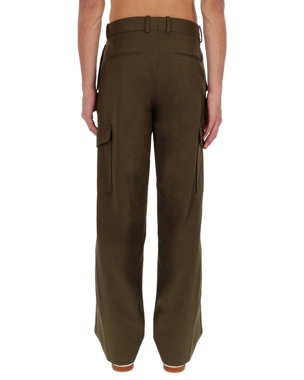 Drole de Monsieur Brown Cargo Pants for men