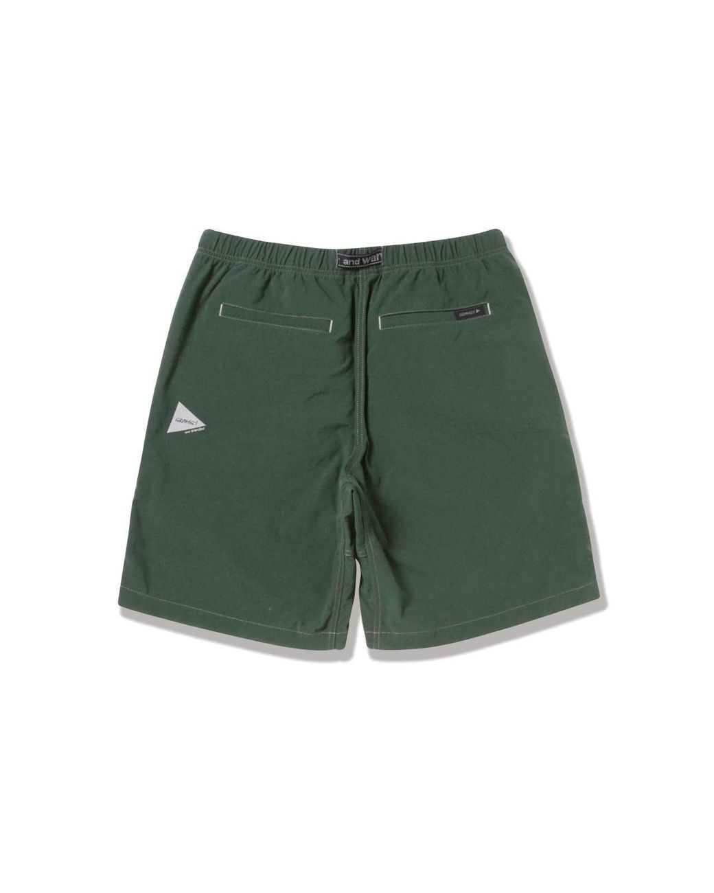 GRAMICCI x and wander Green Nylon G Short for men