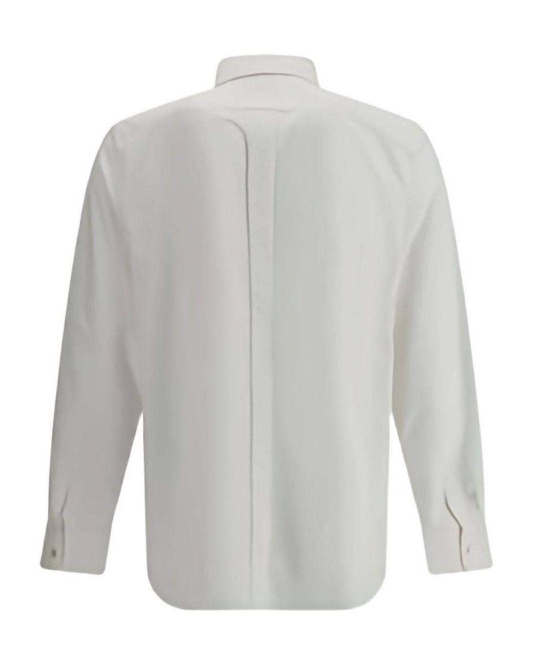 Saint Laurent White Cotton Shirt for men