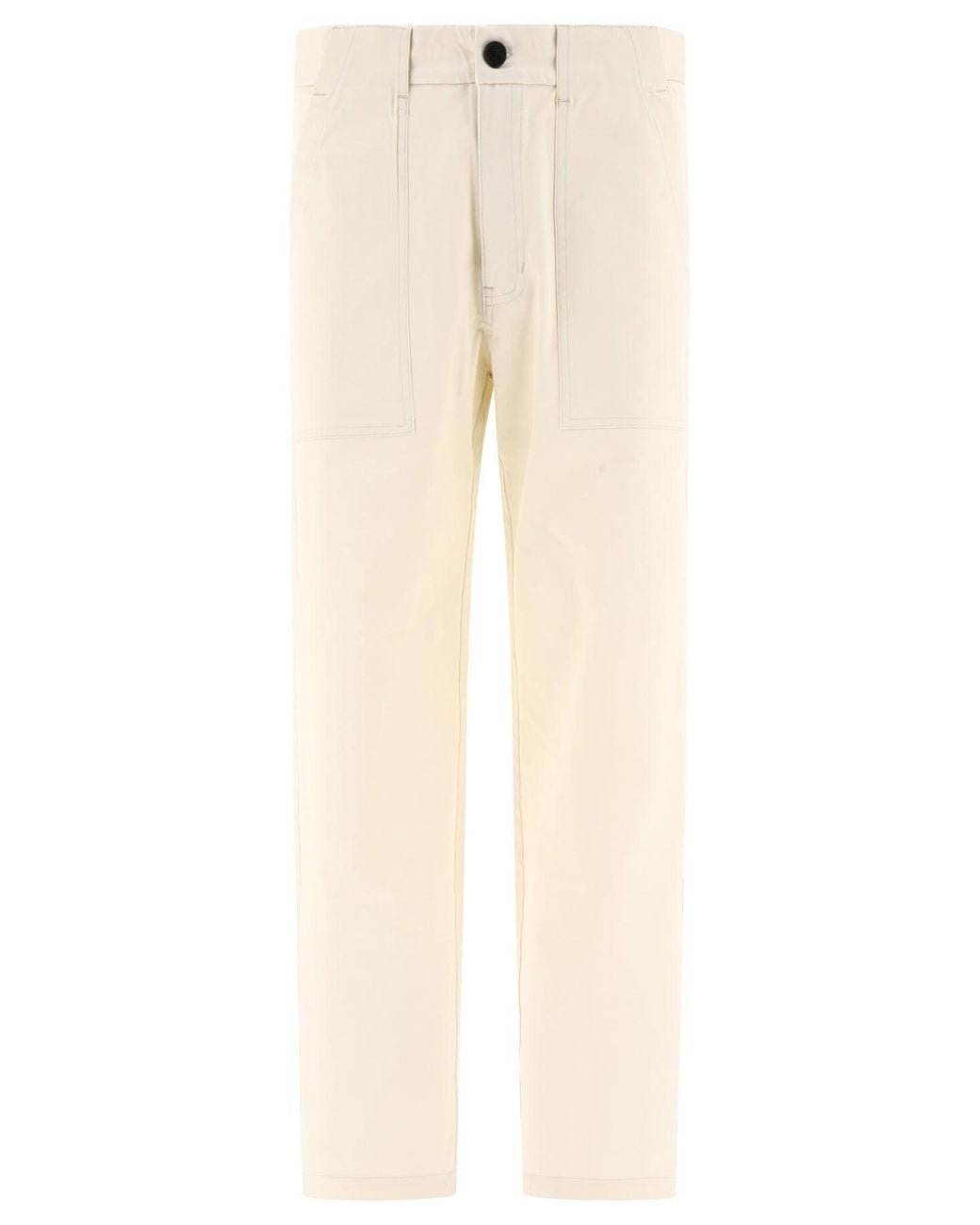 And Blue Natural "Hammer" Trousers for men