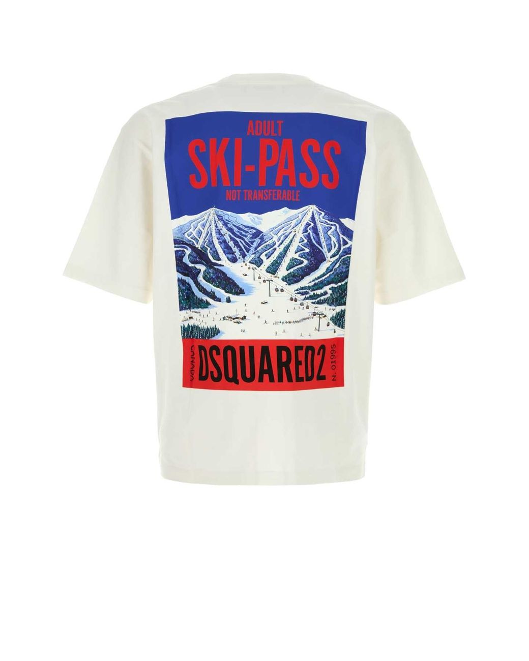 DSquared² White Cotton T Shirt