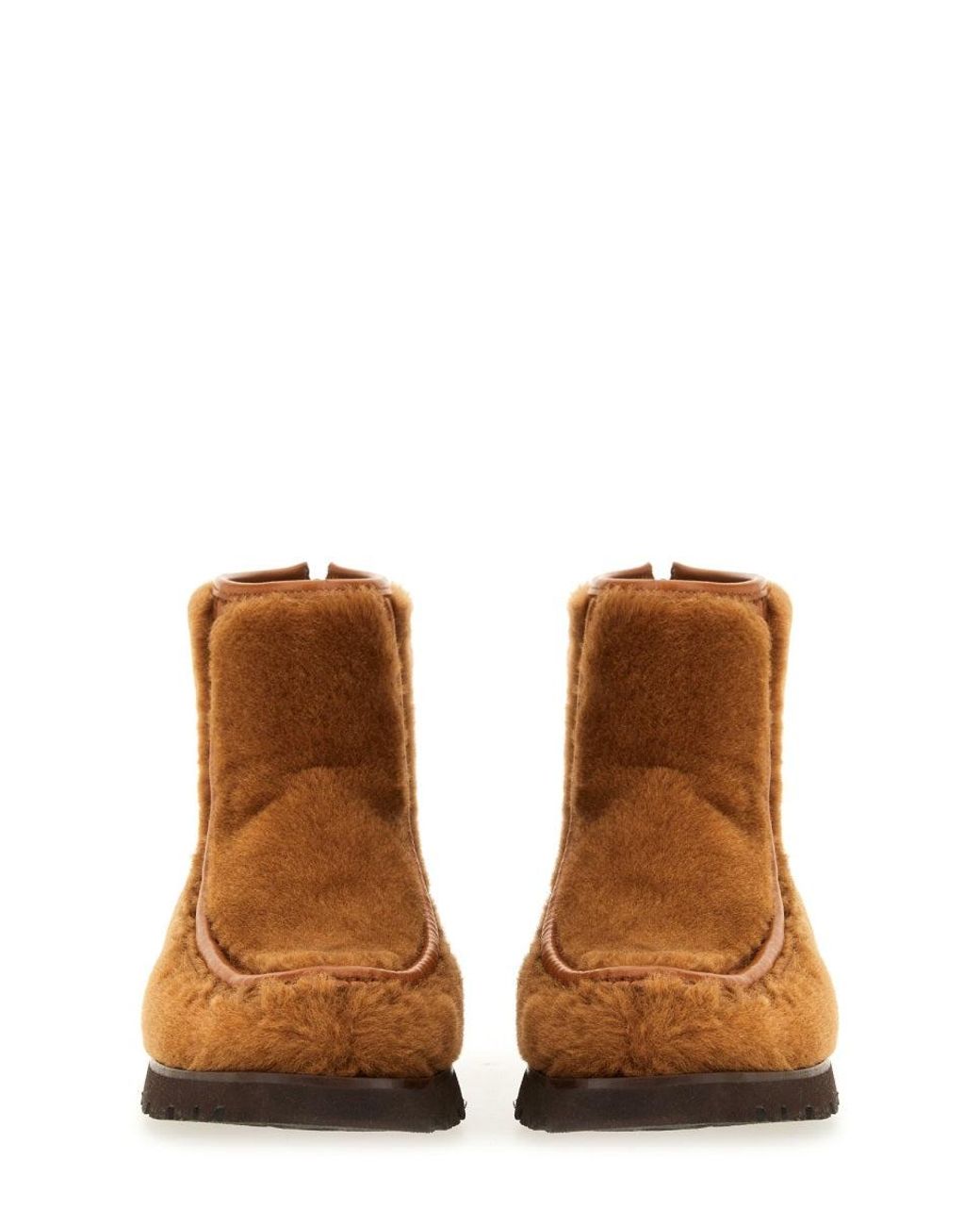 Hereu Brown Zipper Armenta Boot
