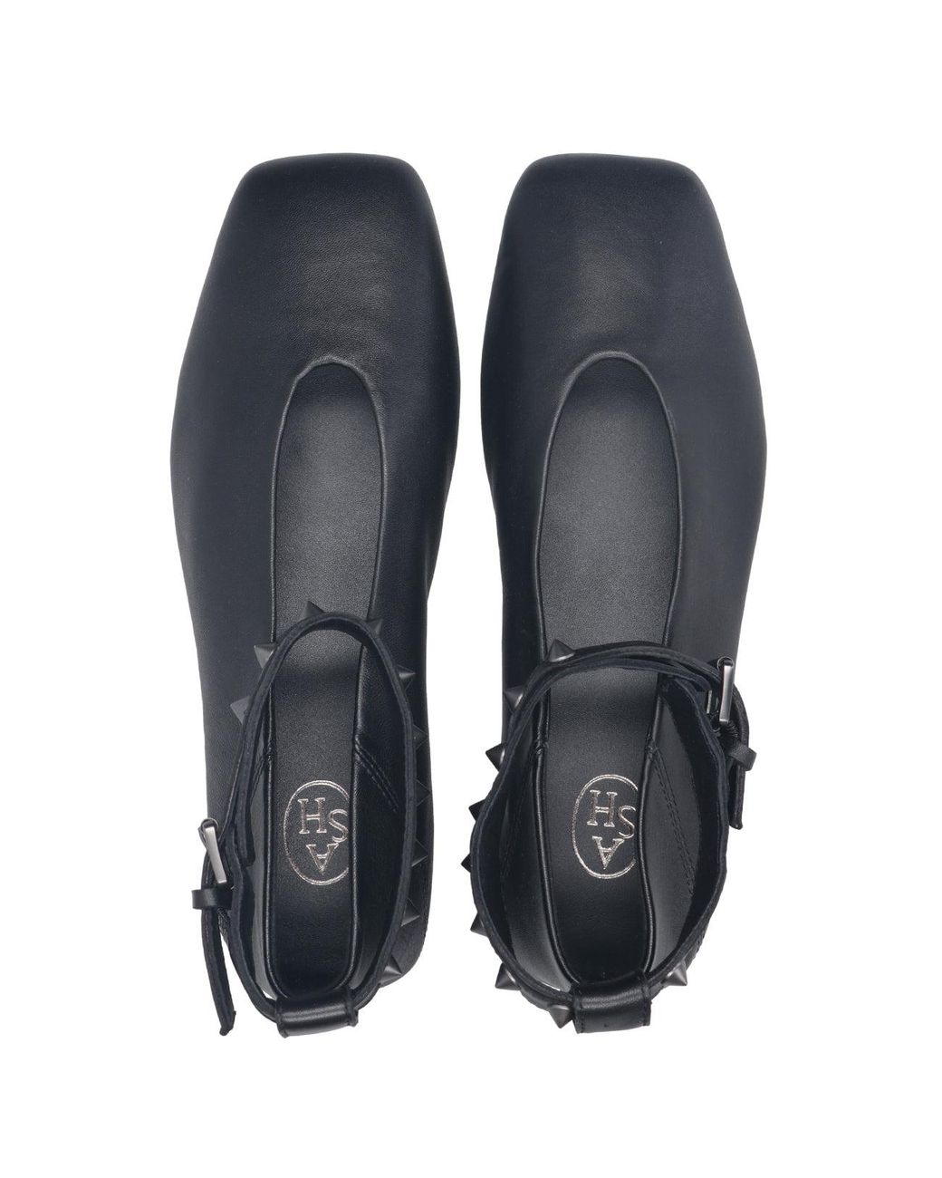 Ash Black Flat Shoes