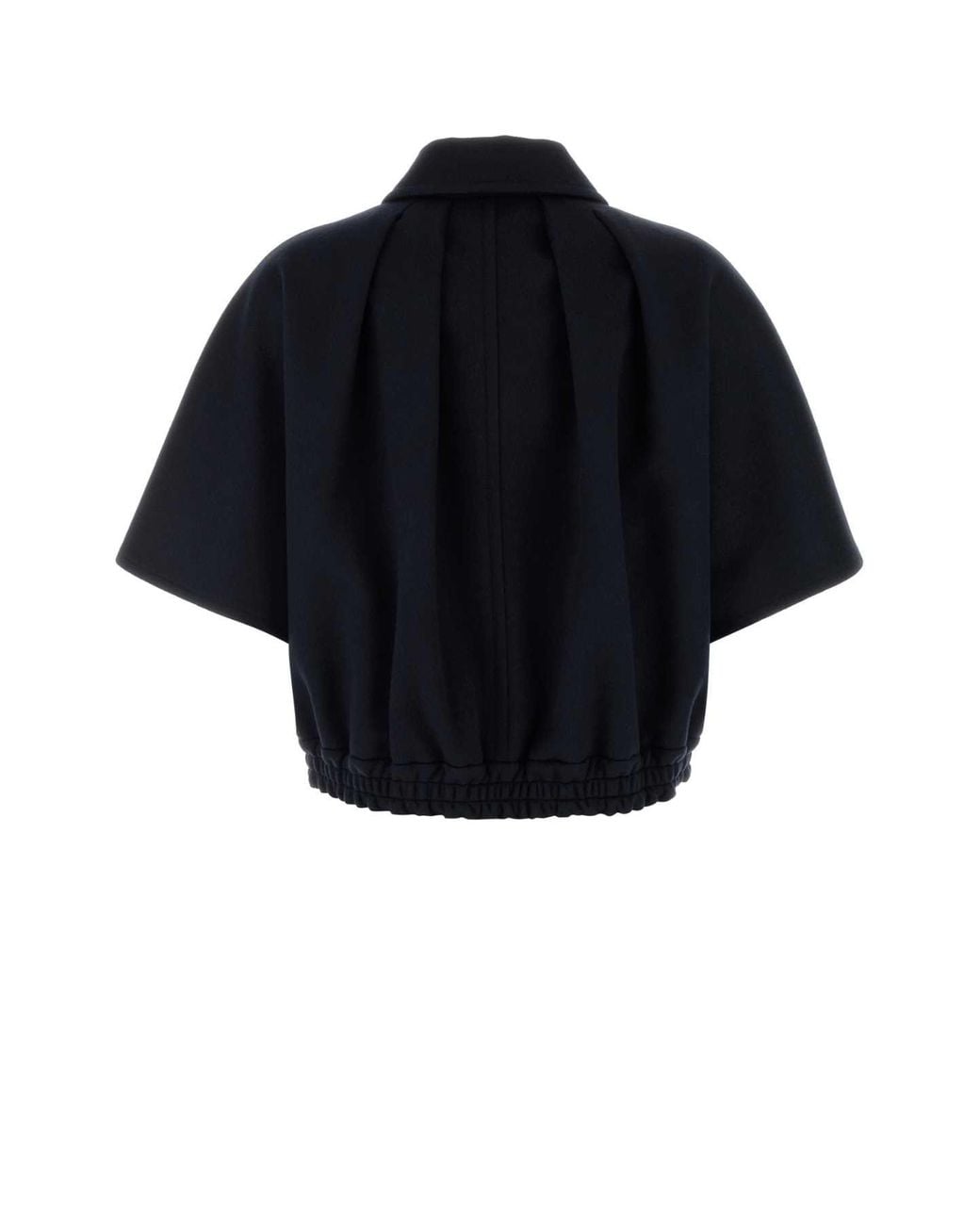 Max Mara Black Boxy Dream Cape