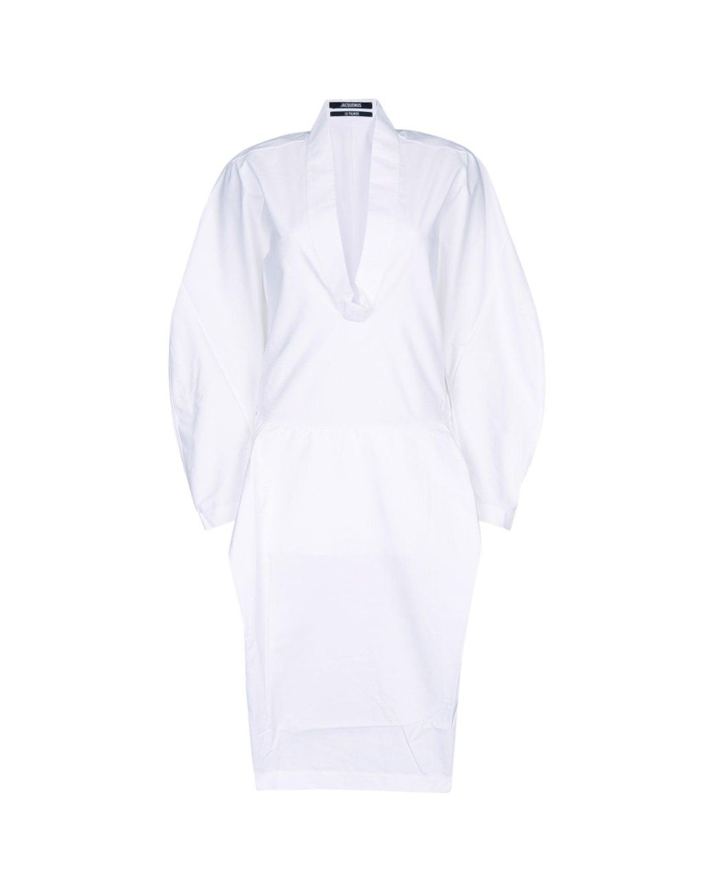 Jacquemus White La Robe Colombe