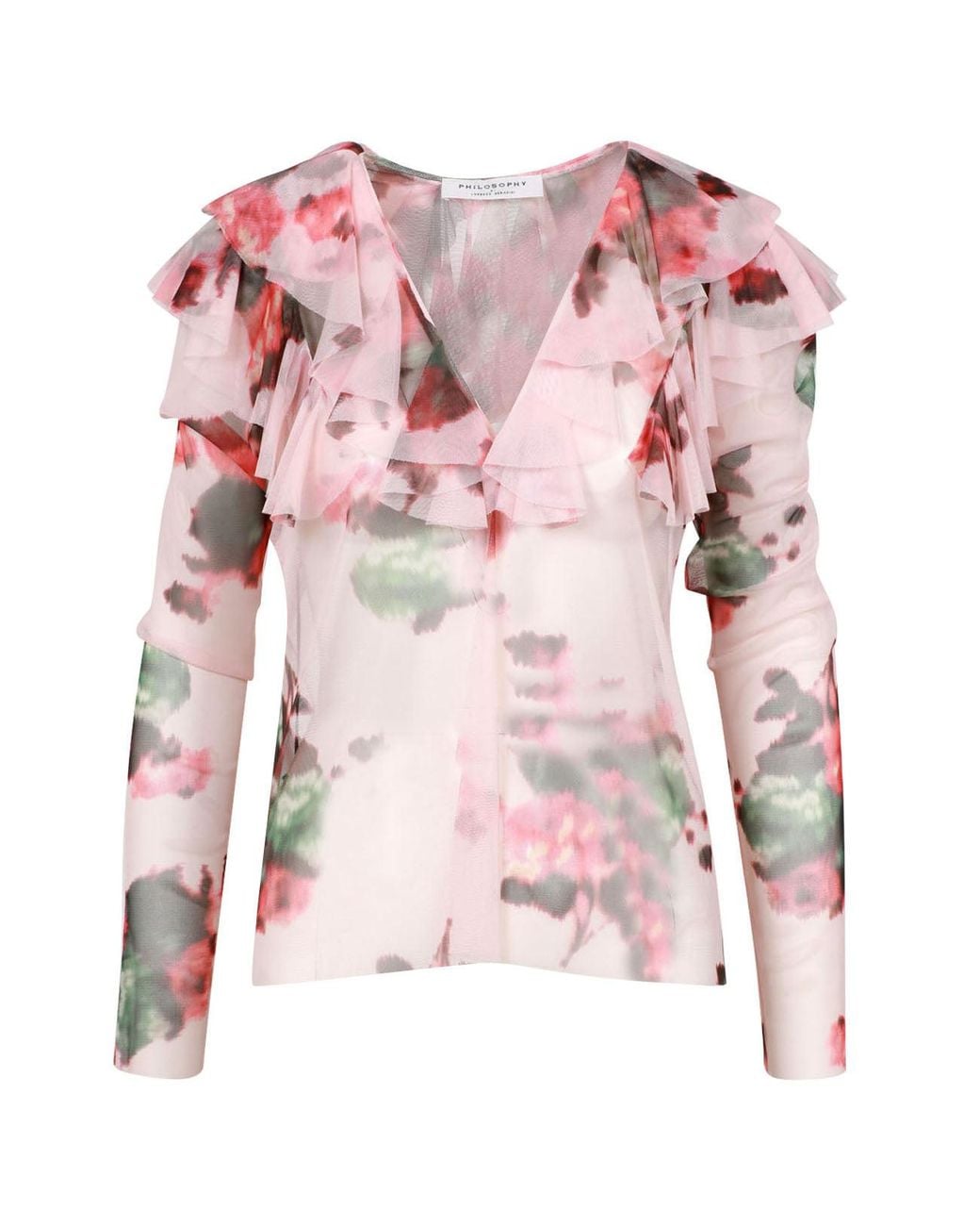 PHILOSOPHY BY LORENZO SERAFINI Pink Shirts