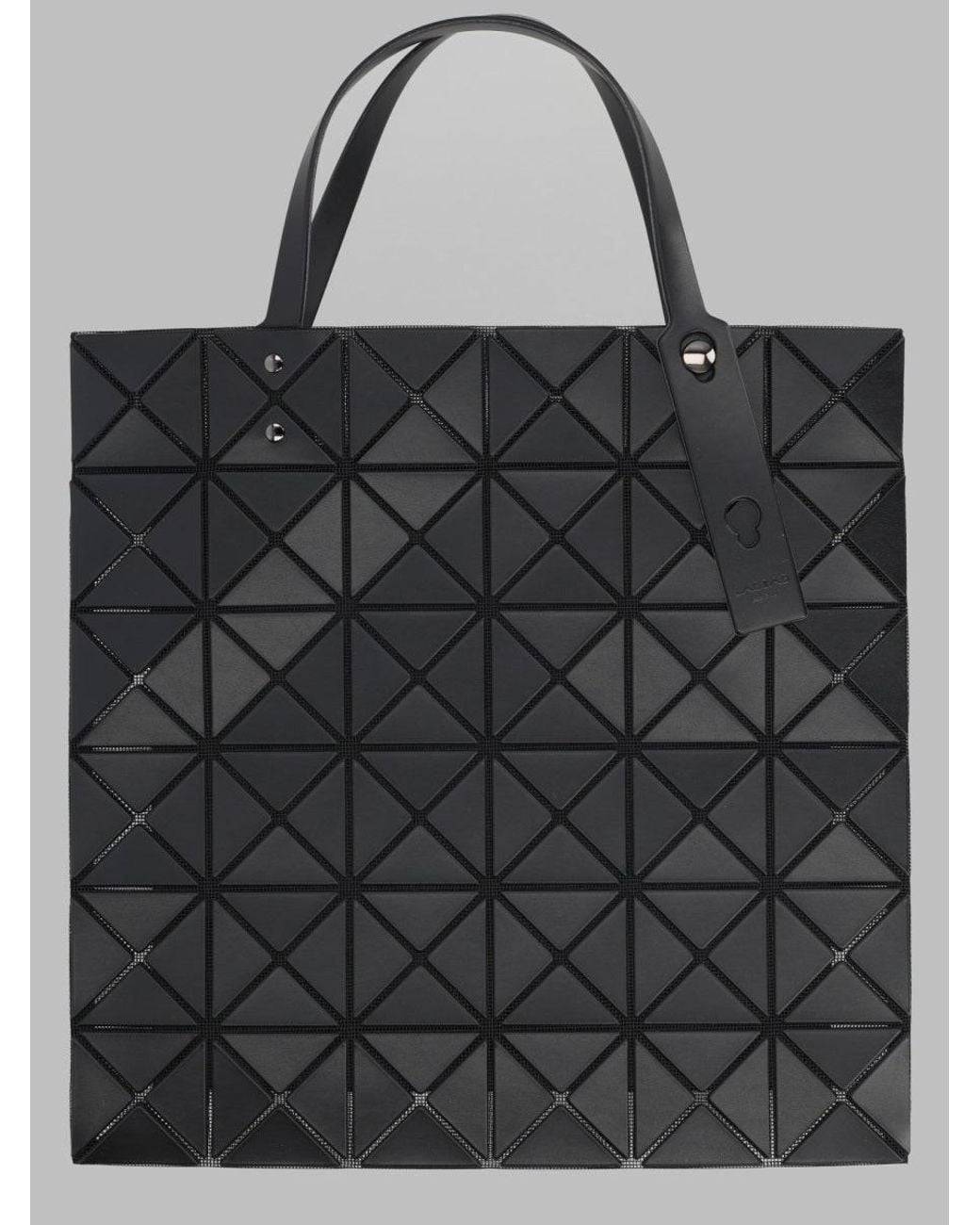 Issey Miyake Black Mini Textured Polyester Handbag