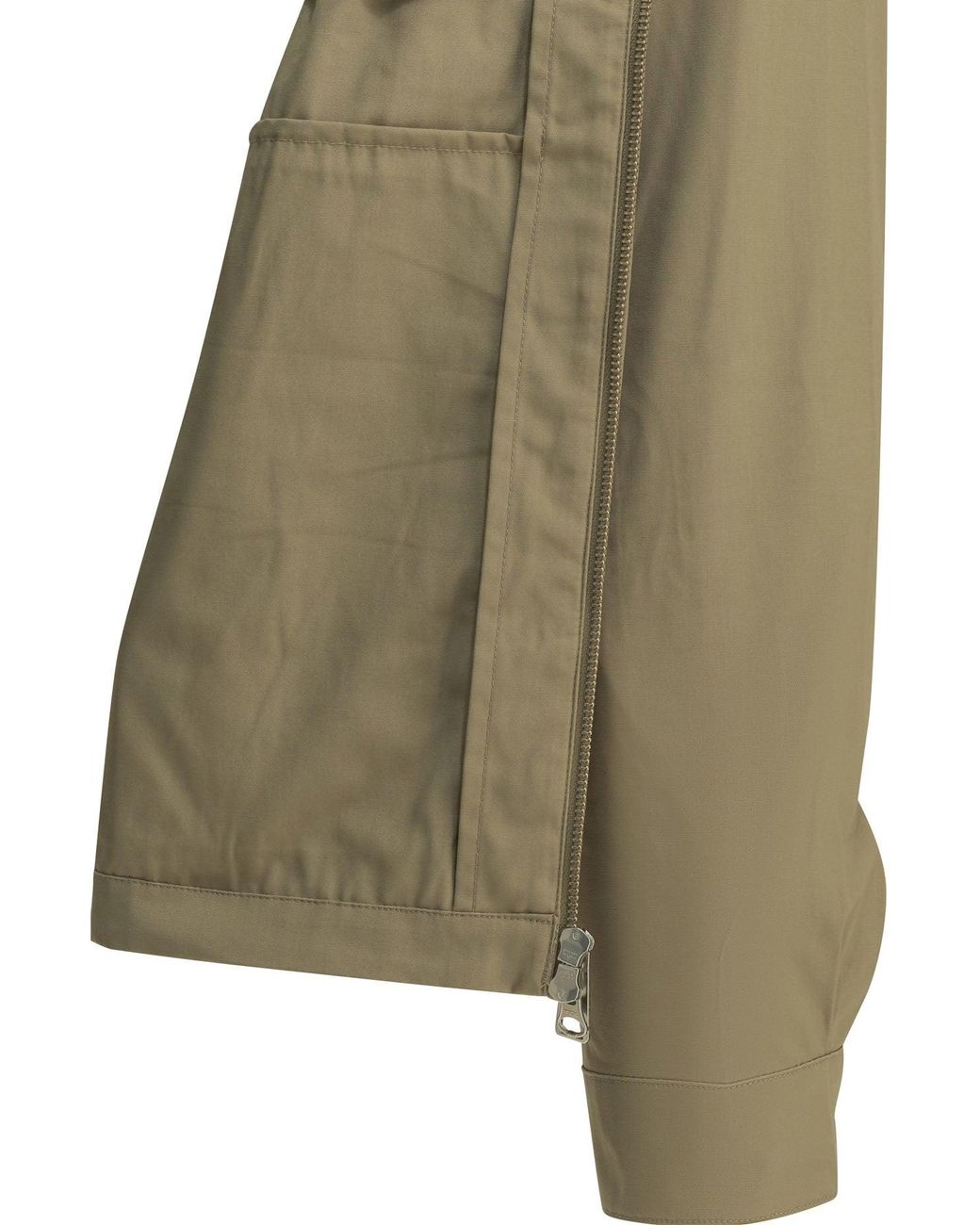 Carhartt Green Postal Polyester Cotton Overshirt Jacket