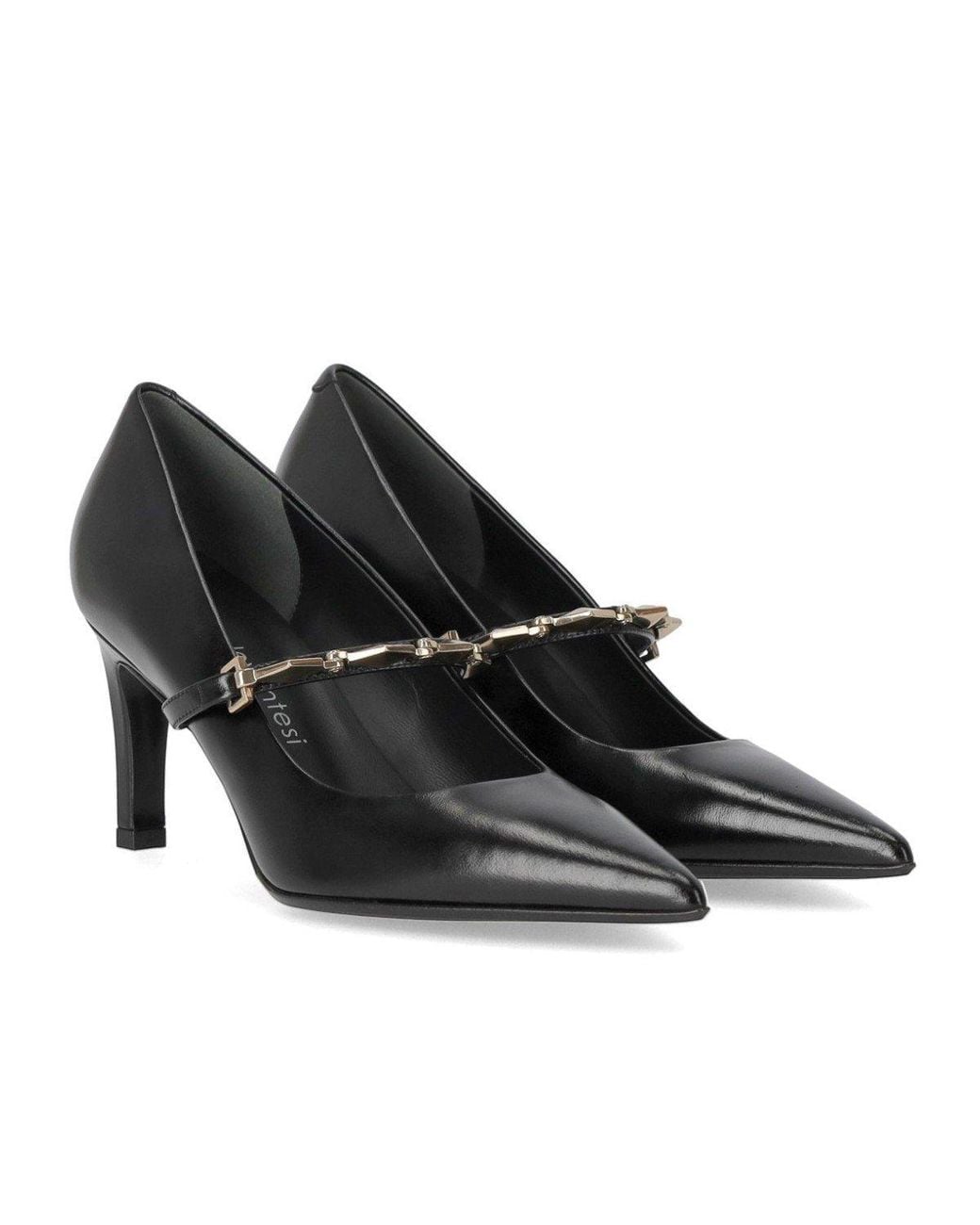 Sergio Levantesi Black Griselda Pump