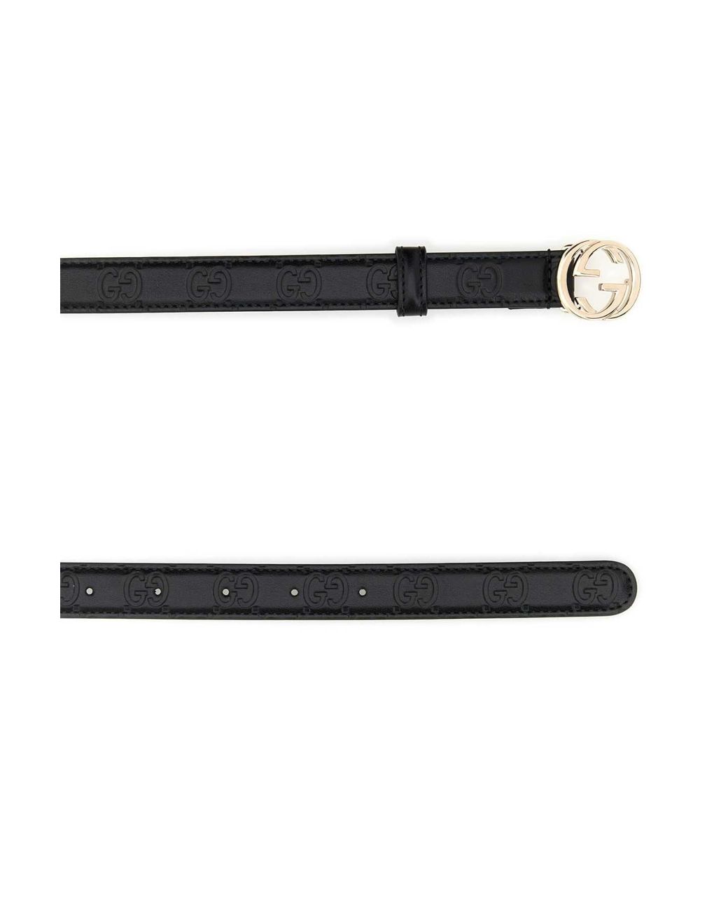Gucci White Belt