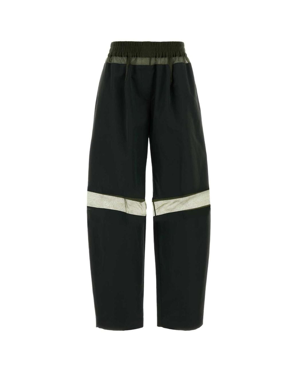 Fendi Black Relaxed Elasticated Pants