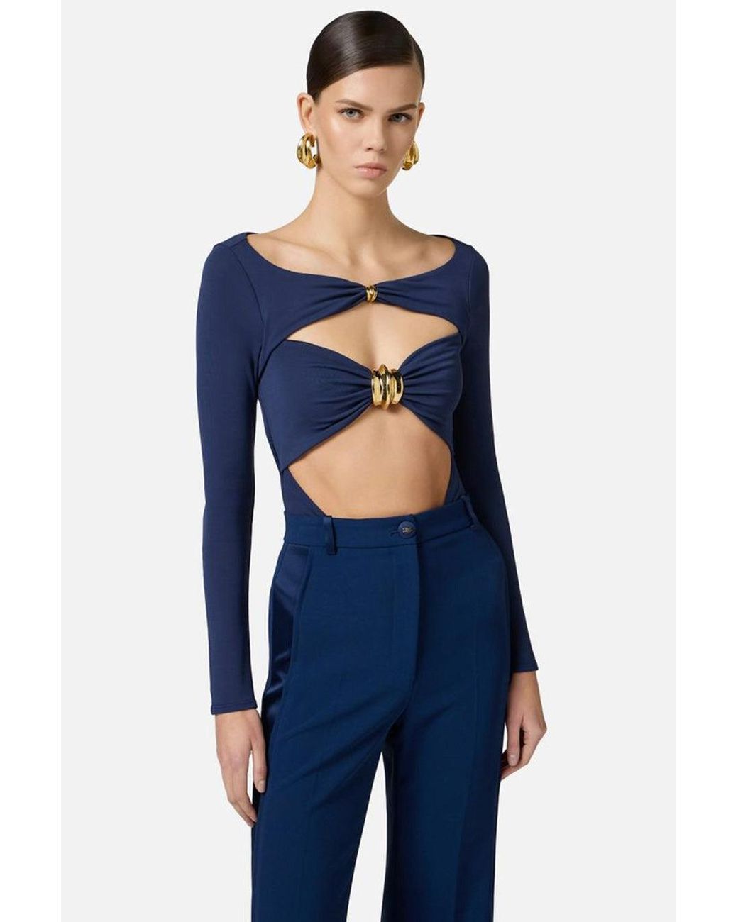 Elisabetta Franchi Blue Body