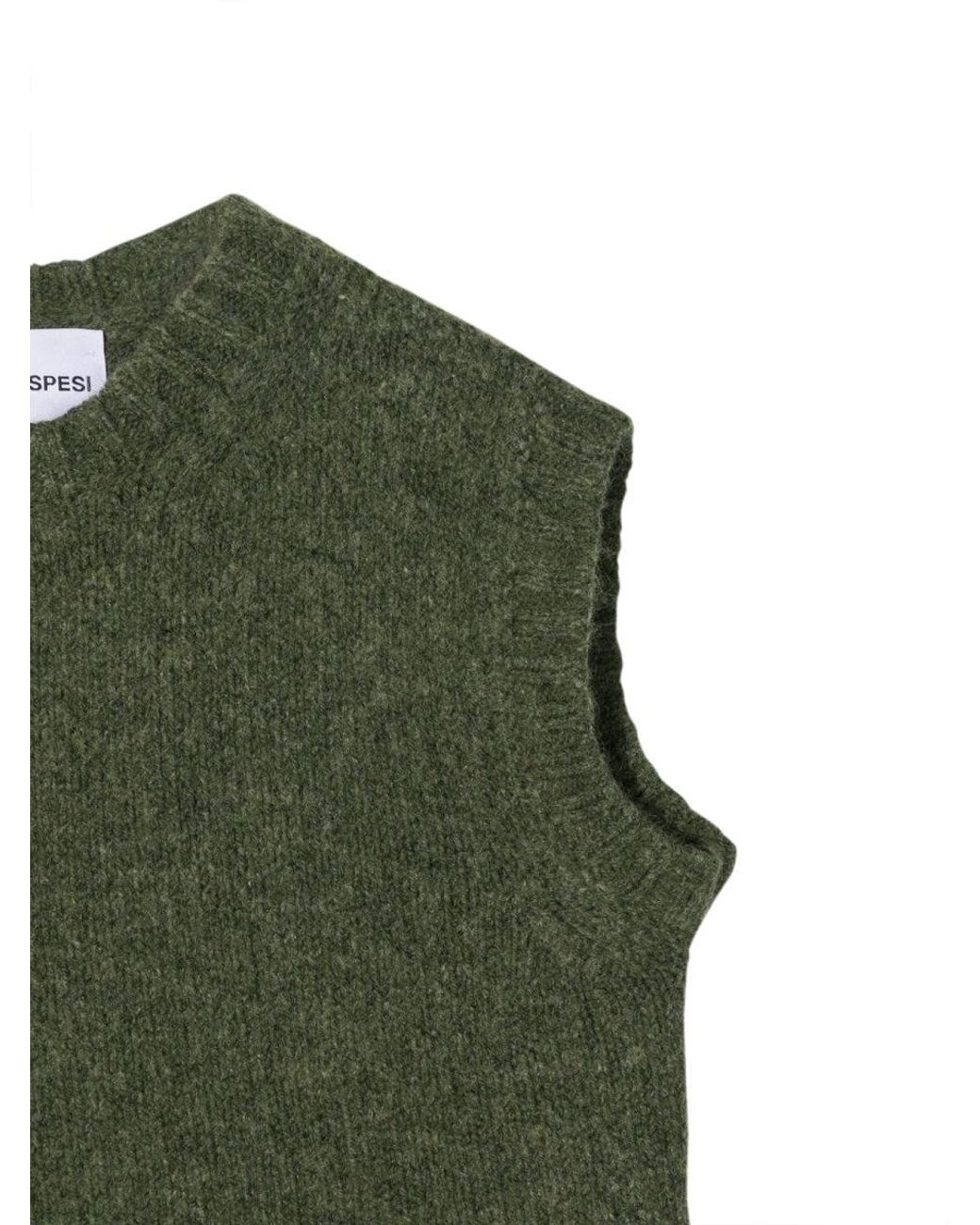 Aspesi Green Tricot Vest