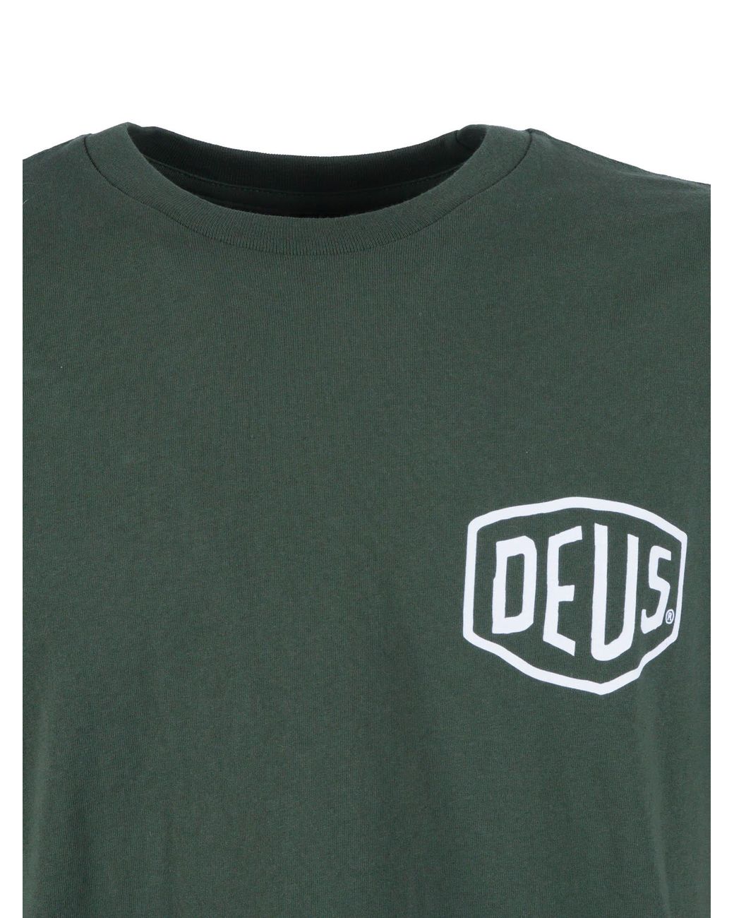 Deus Ex Machina Green Venice Address Tee for men