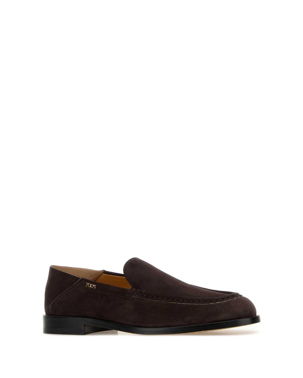 Tod's Black Solid Loafers
