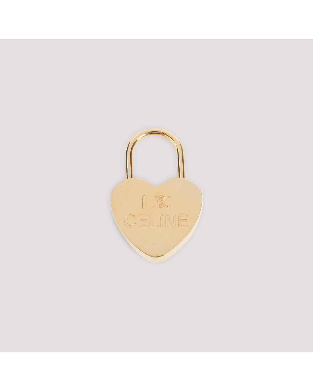 Céline Metallic Pendant Lock