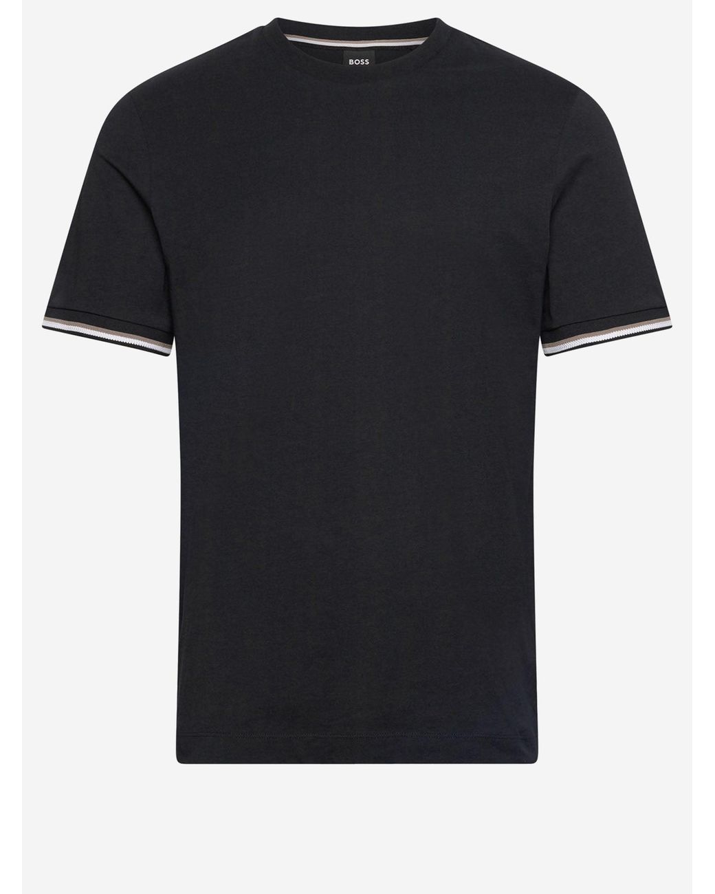 Boss Black Cotton T Shirt