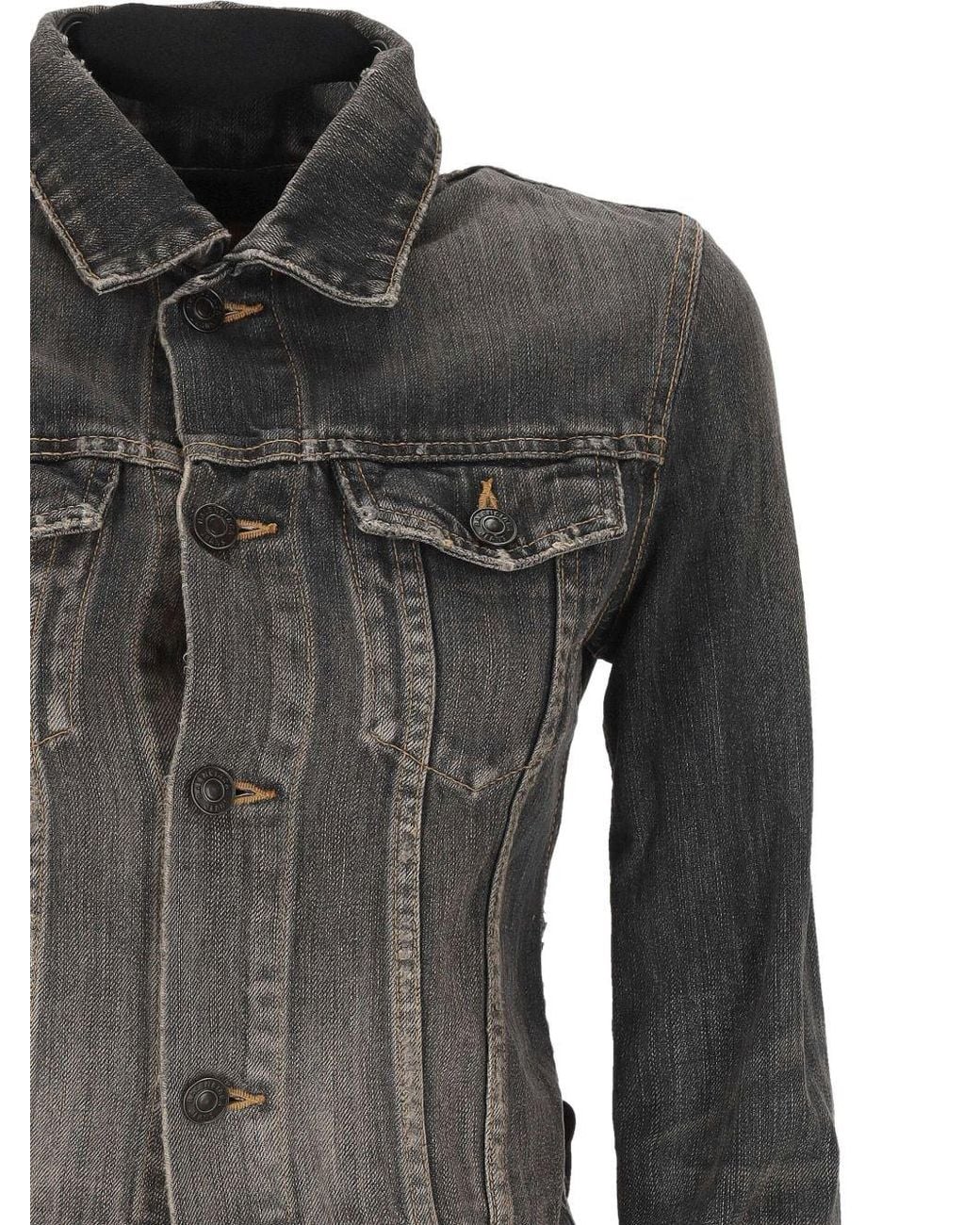 Balenciaga Black Clothing Jackets Cotton