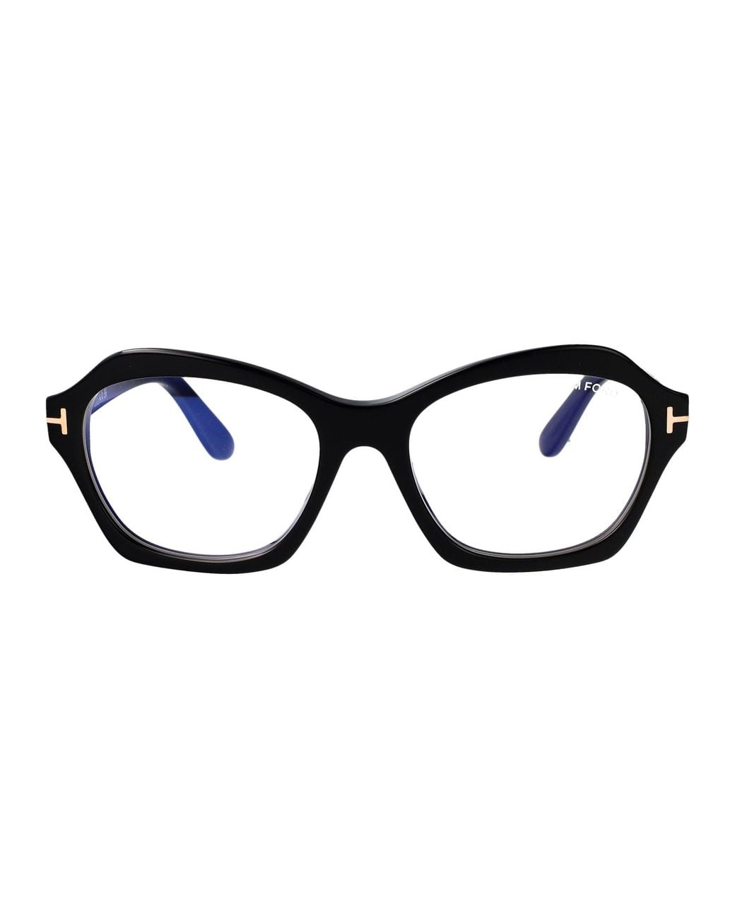 Tom Ford Black Round Optical Ft6193 B 01