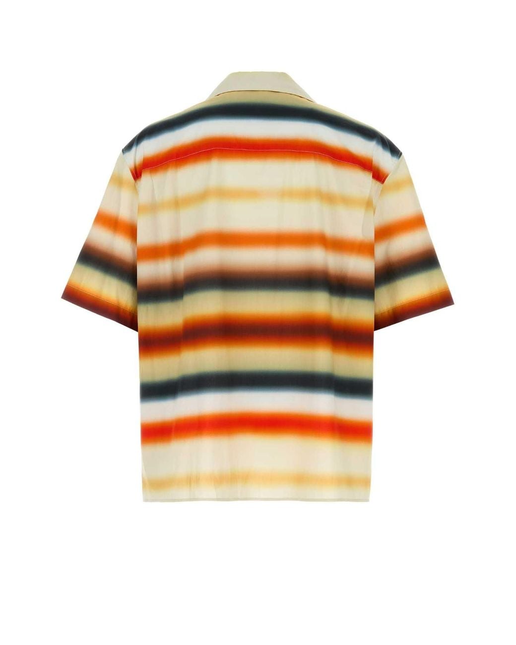 Loewe Orange Printed Poplin Paula S Ibiza Shirt