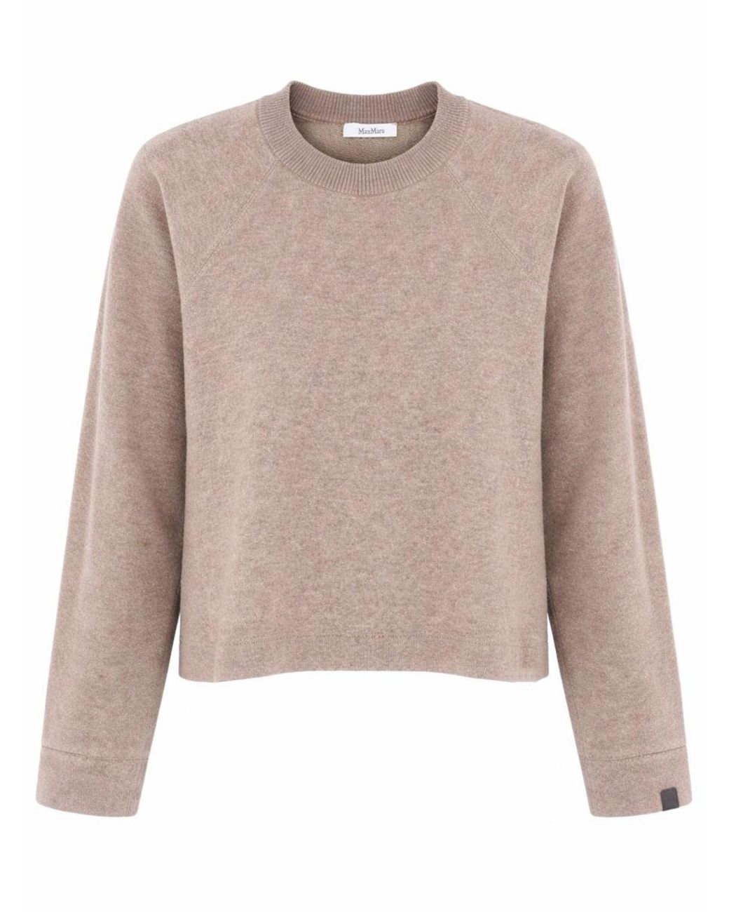 Max Mara Natural Cashmere And Wool Sweater