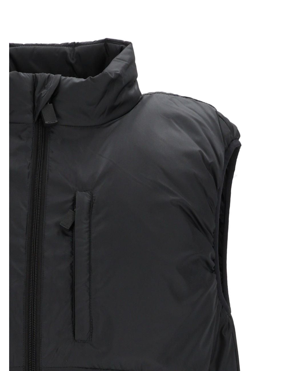 Aspesi Black Gilet Jil