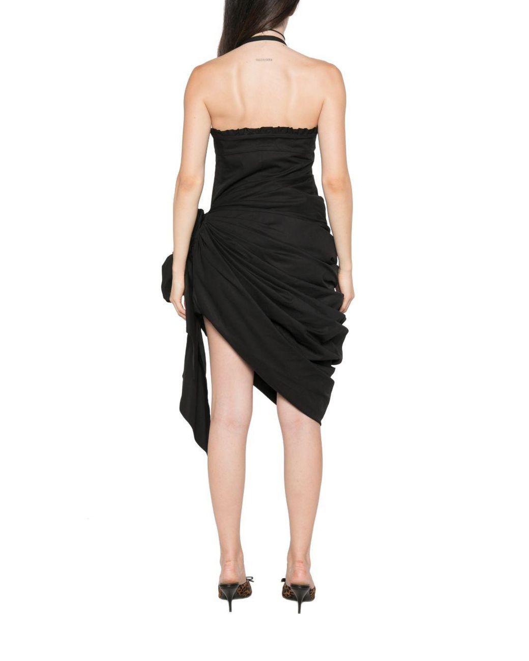 Chloé Black Silk Short Dress