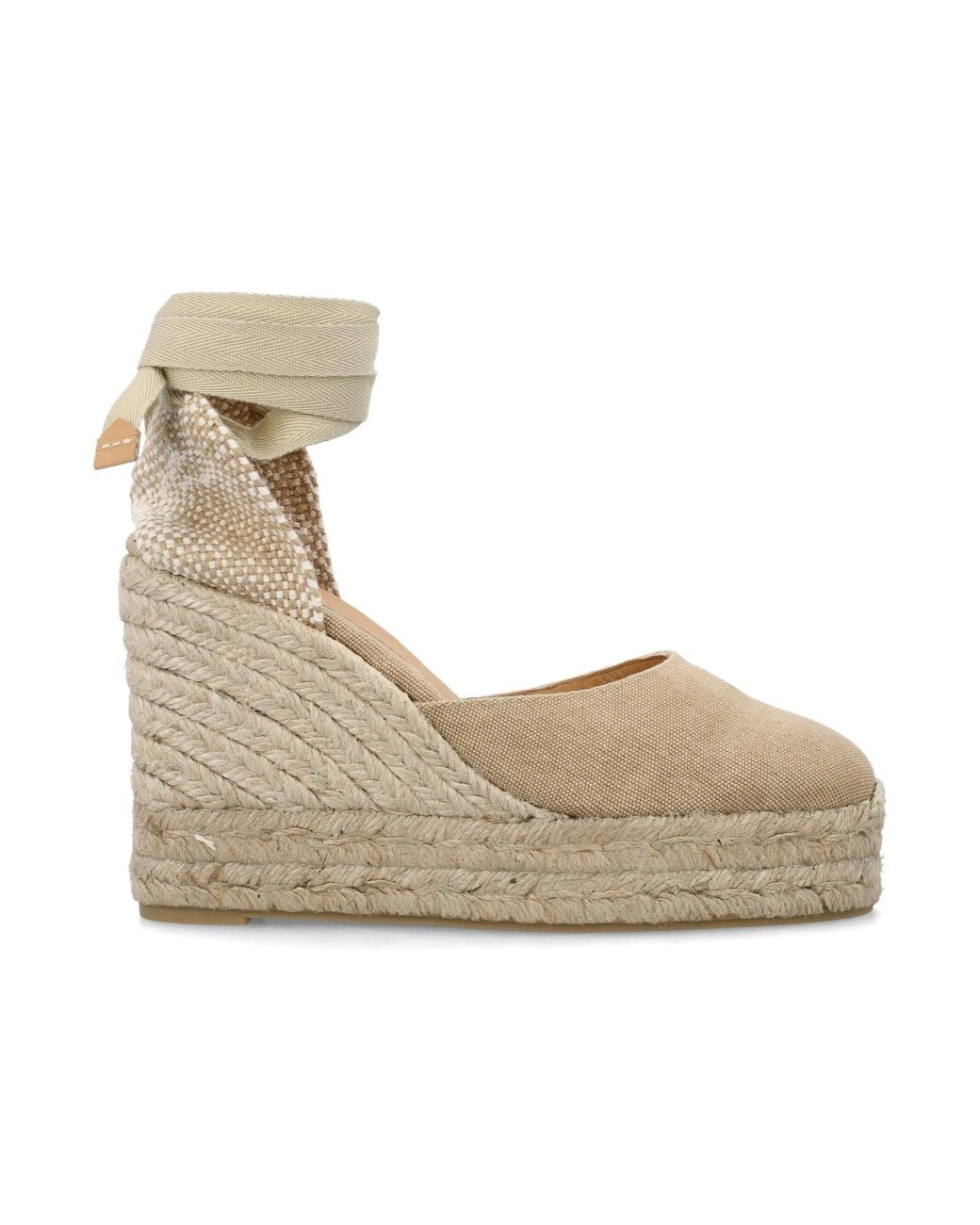 Castaner Natural Carina 8 Wedge Espadrilles