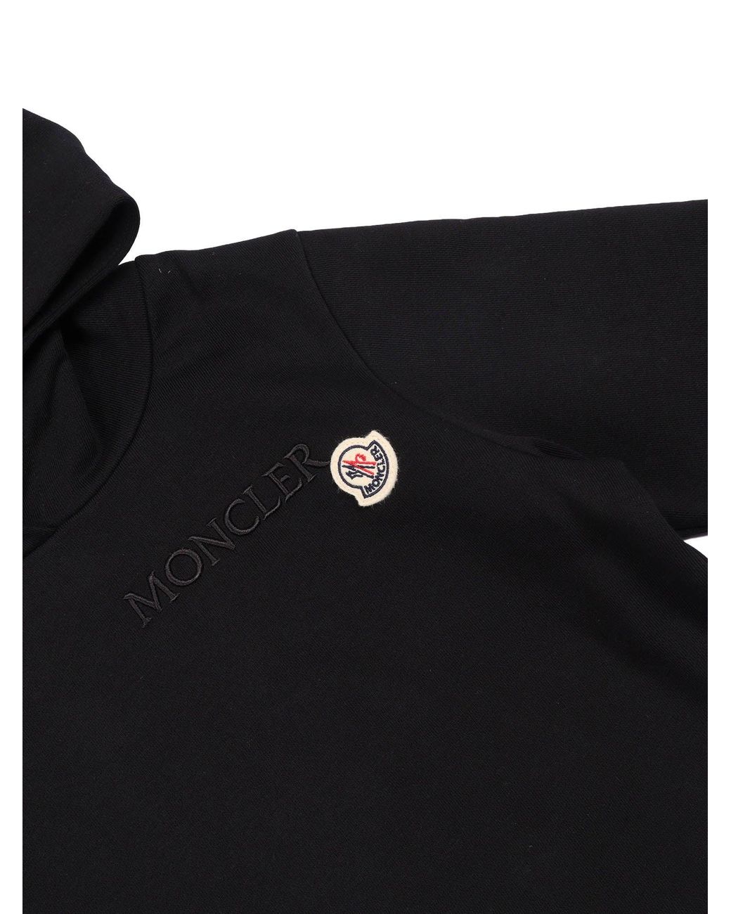 Moncler Black Hoodie Sweater