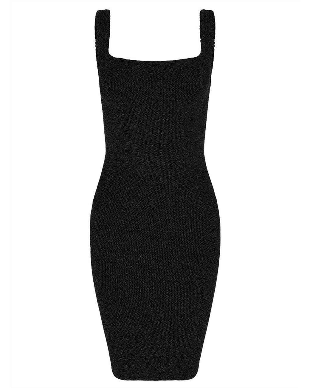 Hunza G Black Dresses