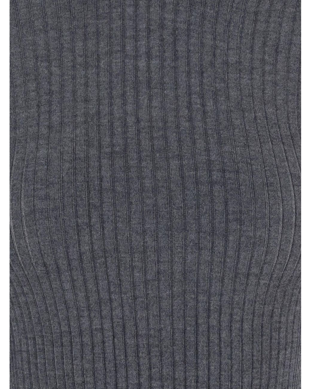 Allude Black Wool Sweater