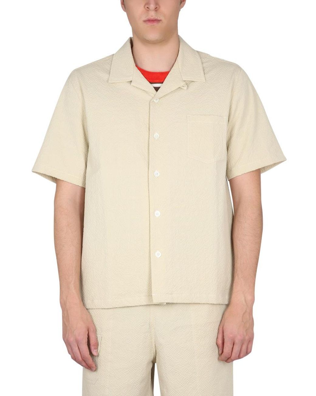 Howlin' By Morrison Natural Cocktail Shirt for men