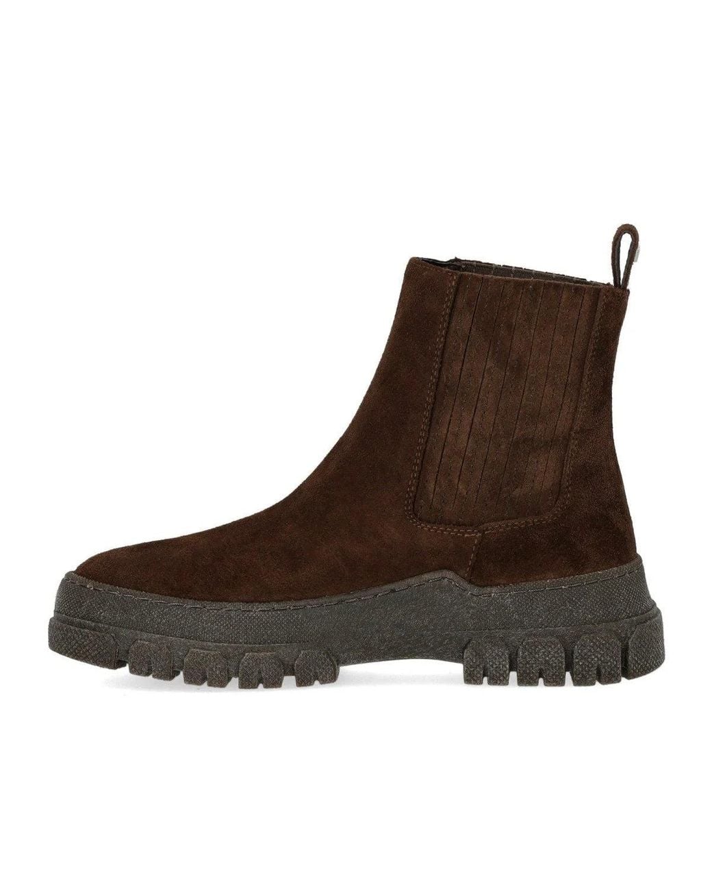 Weekend by Maxmara Brown Genepi Dark Chelsea Boot