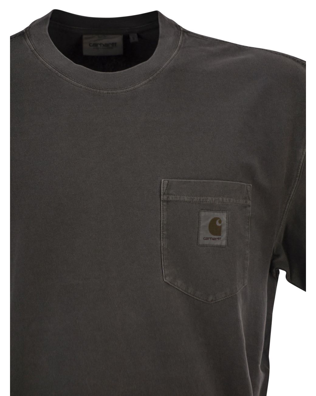 Carhartt Black Organic Cotton Pocket T-Shirt