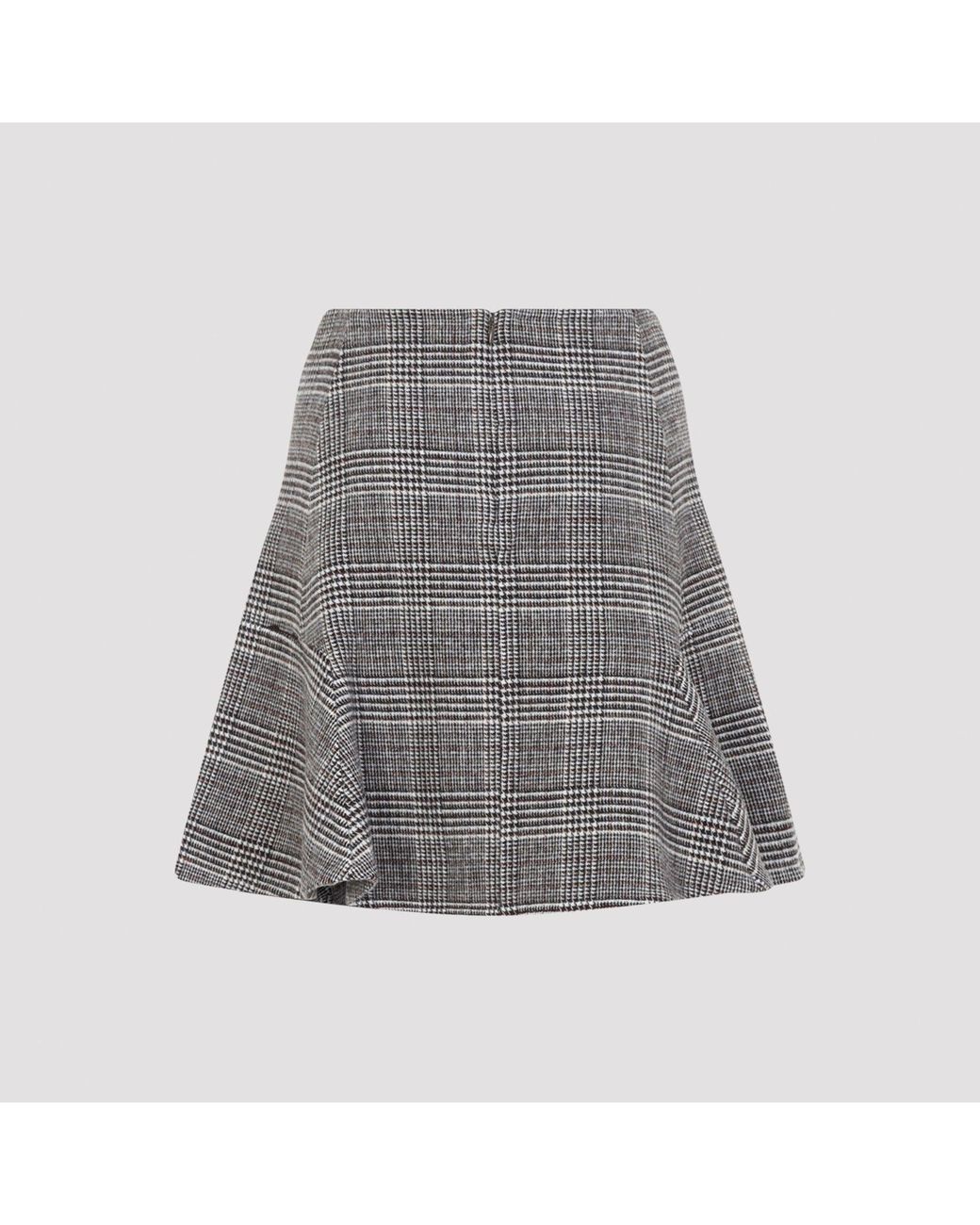 Ermanno Scervino Gray Gaelles Mini Skirt