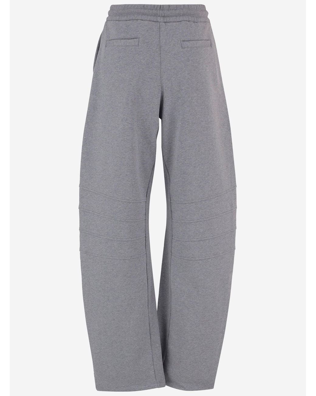 Just Cavalli Gray Cotton Pants