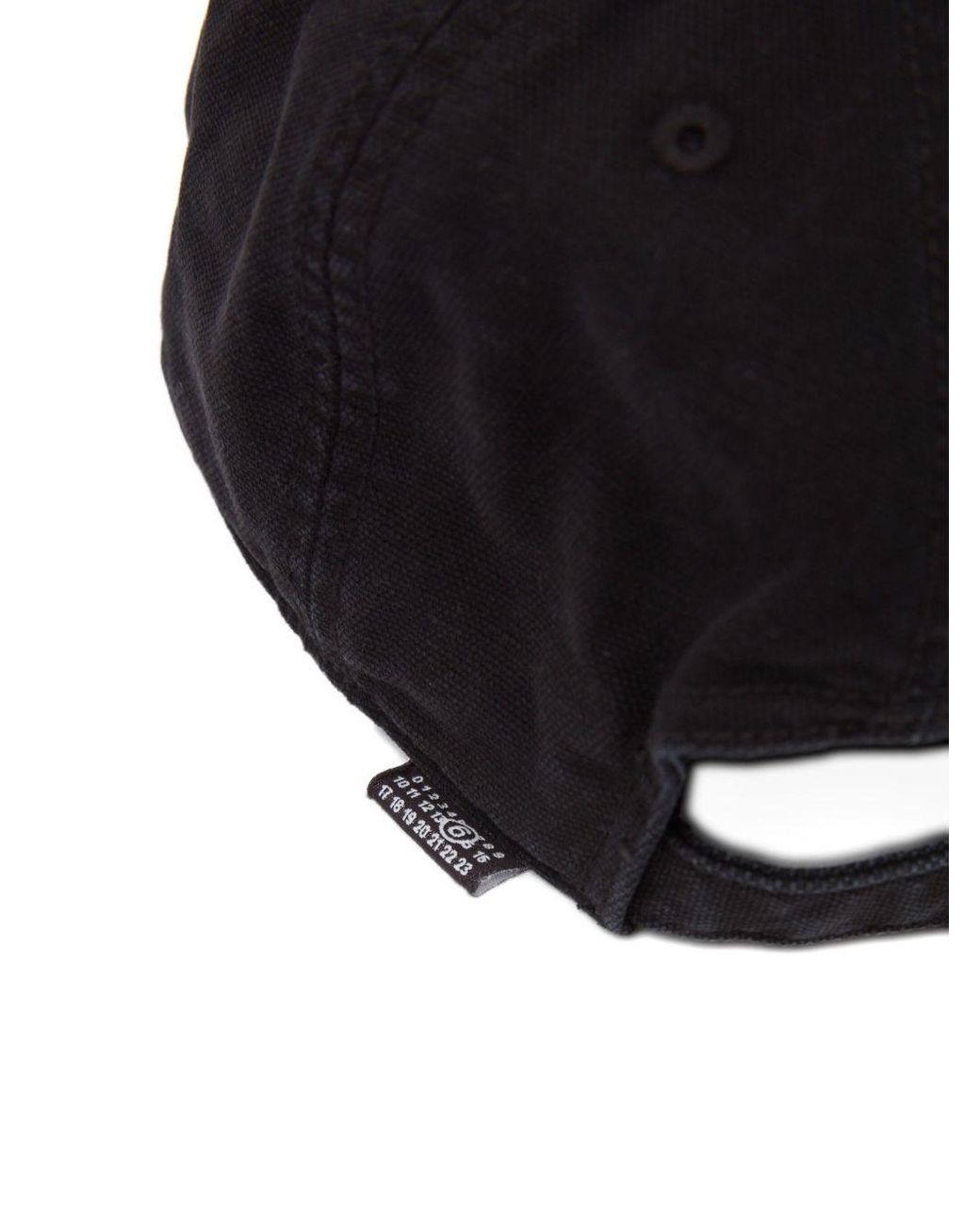 MM6 by Maison Margiela Katoenen Baseballpet in het Black voor heren