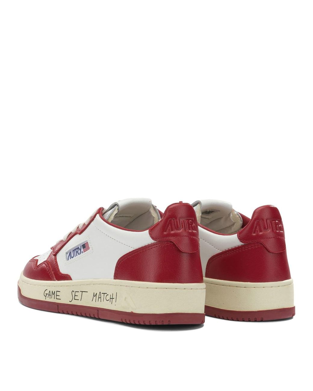 Autry "Medalist Low"-Sneaker in Pink für Herren